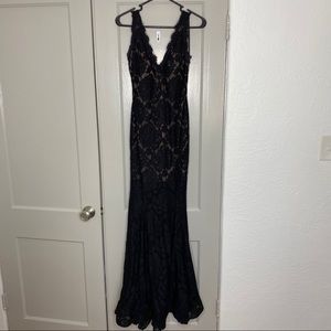 Long Black Gown